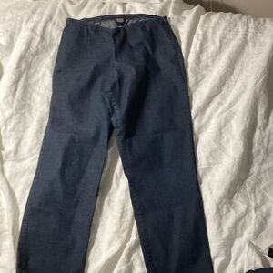 Petit Medium Eileen Fisher denim capris in like-new condition.